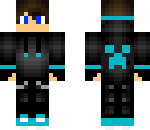 cool light blue teen