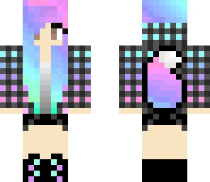 edited blonde rainbow girl