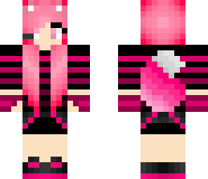 girl pink pale