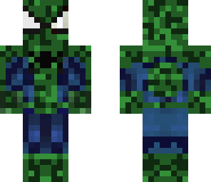 green spider man