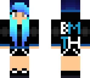 bmth blue girl