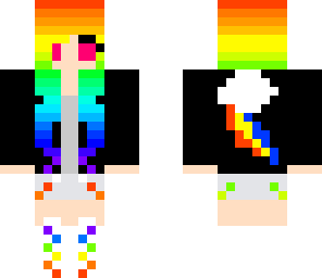 rainbow eye change