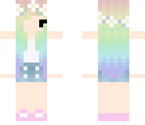 rainbow chibi girl