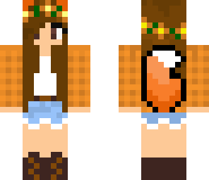 fall wolf girl