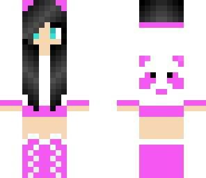 pink panda girl