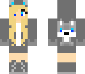blonde wolf girl