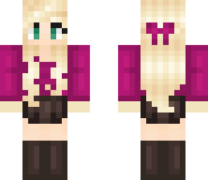 pink sweater girl edit