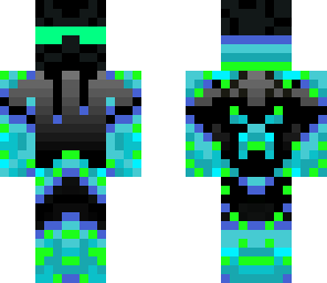 blue enderman olice