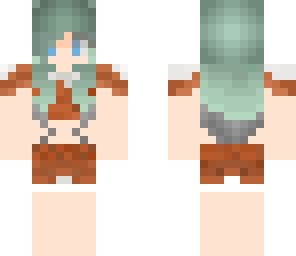 elf maiden - blue hair -