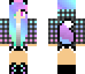 rainbow skin