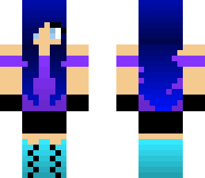 blue girl