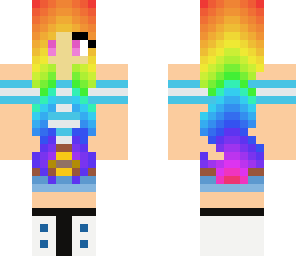 rainbow girl