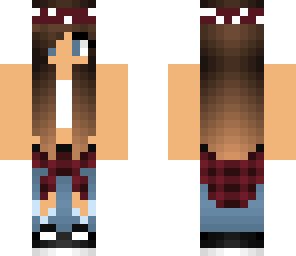 flannel girl edit