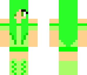green girl