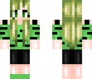 green tiger girl