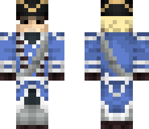 big eyed prussian blue coat