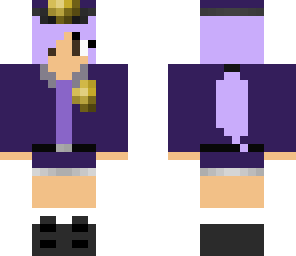 purple woman