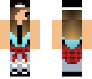 tomboy with blue tips
