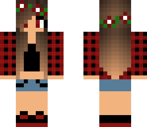 plaid girl