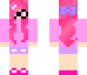 pink girl edit