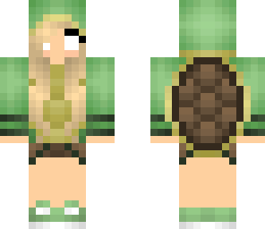 herobrine turtle girl