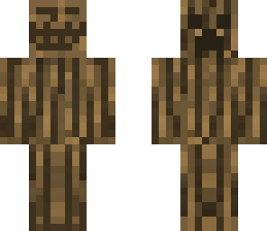 wooden trollface creeper