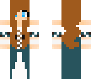 village girl brown hair