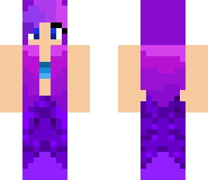 purple mermaid