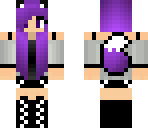 purple wolf girl 2