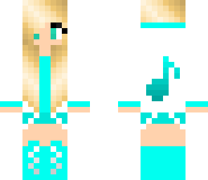 blue girl