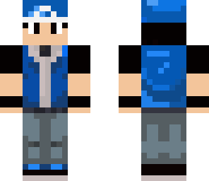 blue pokemon trainer