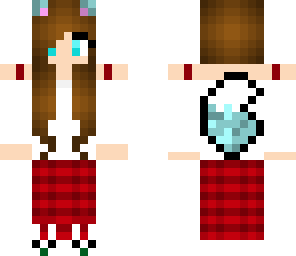 crystal wolf's christmas skin