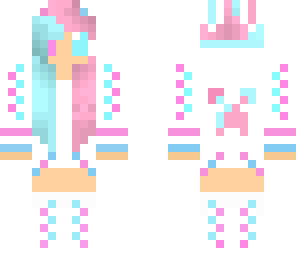 cute cotton candy girl