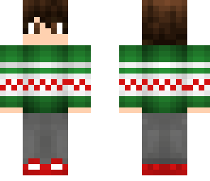 grapeapplesuace christmas skin