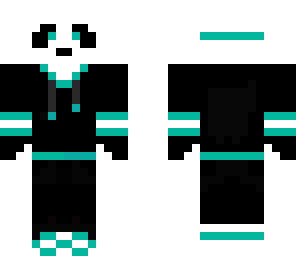 panda style blue