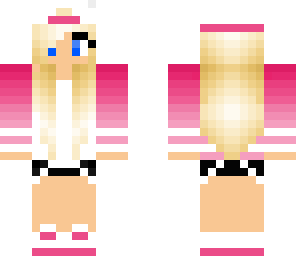 blue eyed pink tomboy