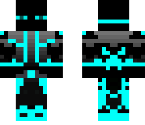 the light blue ender guy