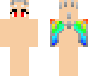 rainbow dragon wings