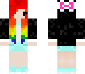 rainbow girl