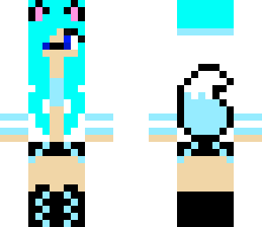 gator2005's blue ferret girl