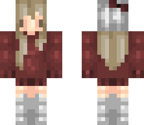chibi fall girl