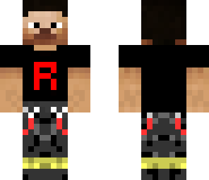 tsagro in team rocket uniform