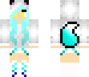 icy wolf girl
