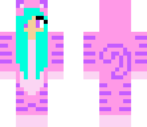 purple kitty suit