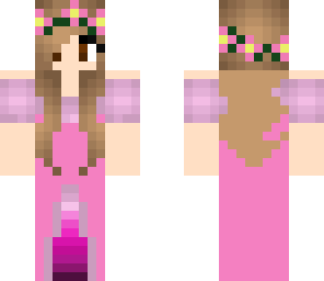 edited pretty pink gown