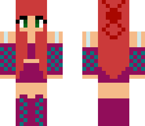 girl with red hair