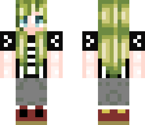 girl dj - green