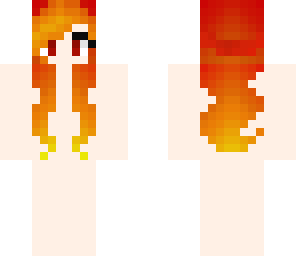 fire blaze hair