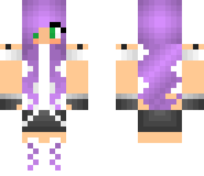 violet cute girl