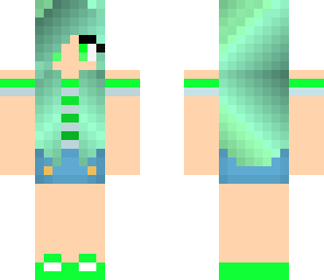 green girl